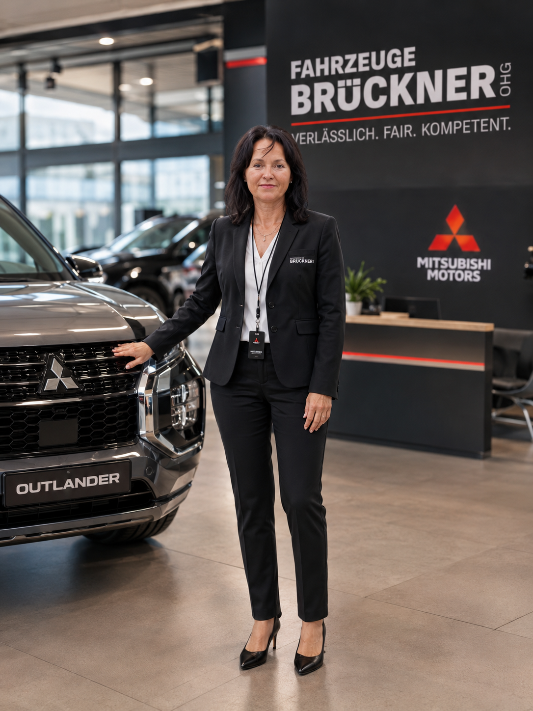 Ilona Brückner, Verkaufsleitung, Mitsubishi Motors