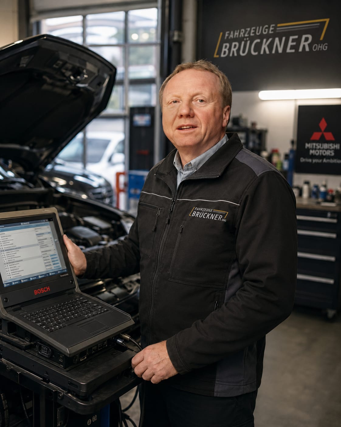 Thomas: Kfz-Servicetechniker | Fahrzeugdiagnose | Hochvolttechnik | Ersatzteil- und Lagerverantwortlicher